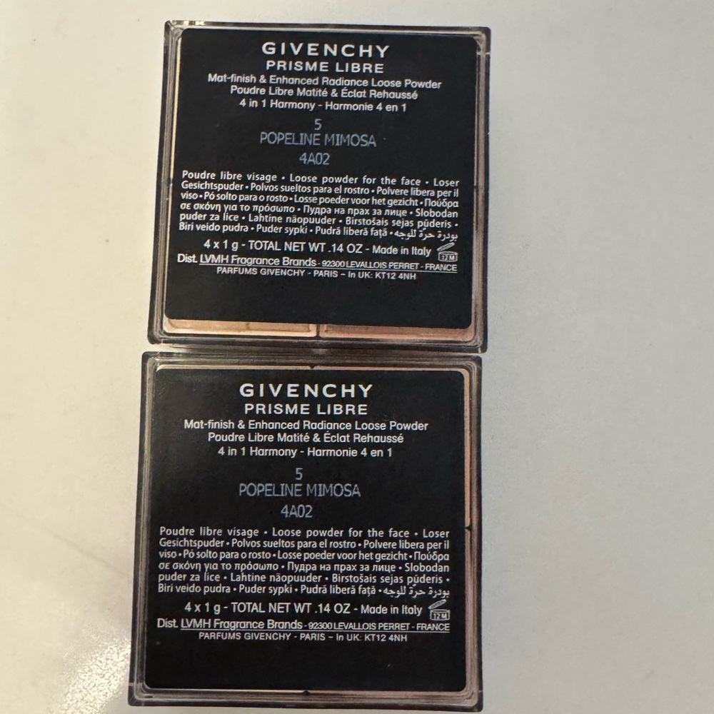 Givenchy ORIGINAL FORMULA Prisme Libre Setting Powder Shade 5 Popeline Mimosa - Picture 4 of 5